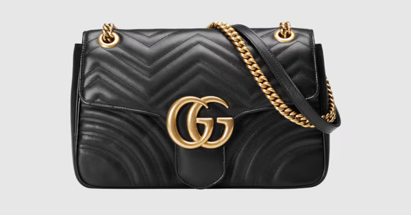 GG Marmont medium matelassé shoulder bag | Gucci (US)