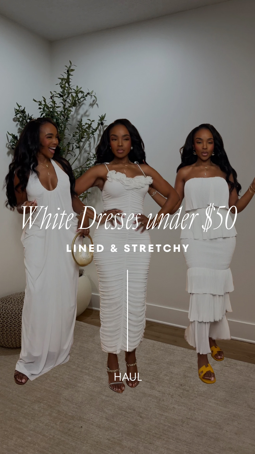 Scroll down to shop, everything is linked below 🤍

These white dresses are under $50 and sooo good — stretchy, lined, and super flattering on the body. Easy pieces you can dress up or down without overthinking it.

Wearing a size Small
5’4” | 140 lbs

Perfect for brunch, vacation, date night, or any spring/summer plans.

Everything is linked below ✨

#LTKgrwm #LTKPetite #LTKootd
