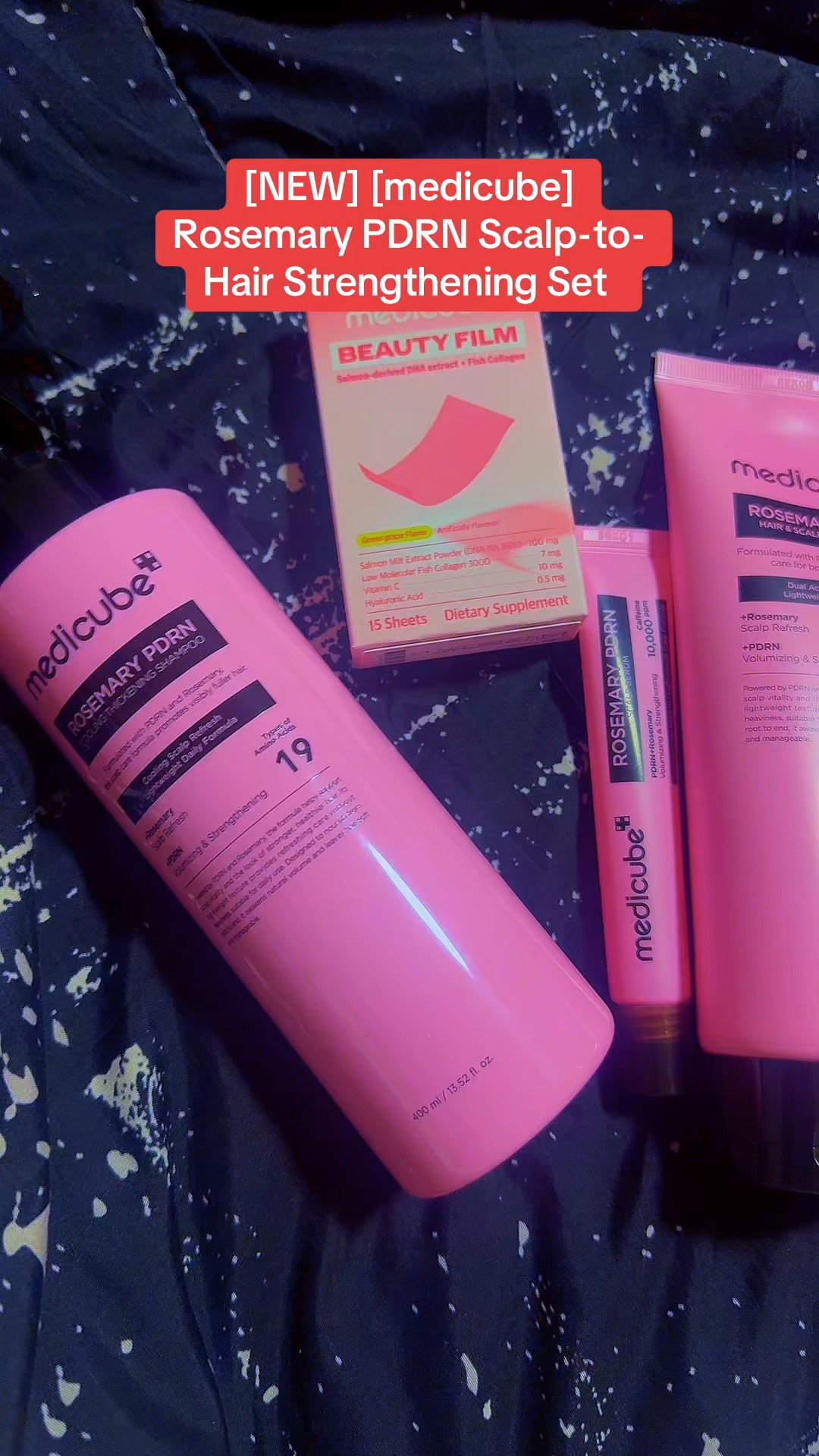 [NEW] [medicube] Rosemary PDRN Scalp-to-Hair Strengthening Set | Includes Shampoo, Conditioner, Scalp Serum | Hair Thinning Care Set for Dry & Oily, Damaged, Frizzy Hair, Oily Flaky-looking Scalp | Korea Hair Care

#LTKActive #LTKselfcare #LTKSpringSale