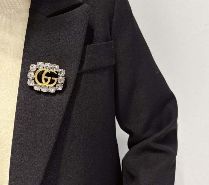 Women Brooch, Brooch, Broochs, Gold Plated Brooch, Woman Brooch, Gift For Her, Gift For Him, Pers... | Etsy (US)