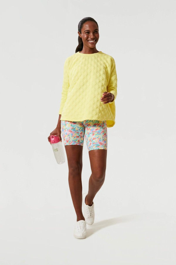 Sundaze Quilted Crewneck Pullover | Tuckernuck (US)