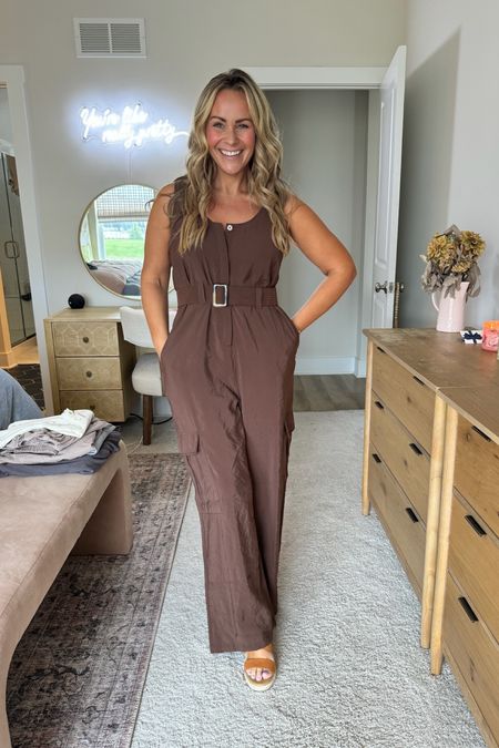 Your go-to outfit is here 👀 this jumpsuit from Abercrombie is the PERFECT grab and go look for Spring and Summer. 

I am wearing a Medium petite in this draped utility jumpsuit from Abercrombie. The belt on it will literally snatch your waist like never before 😍 it comes in 3 colors and sizing up to XL. 

#welovestyle #womensfashionblog #fashionbloggerlife #personalstyle #instafashionblogger #fashionguide #womensfashiontips #momoutfit 

#LTKworkwear #LTKstyletip #LTKSeasonal