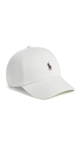 POLO RALPH LAUREN Men's The Iconic Cotton Chino Ball Cap Stone Pebble One Size | Amazon (US)
