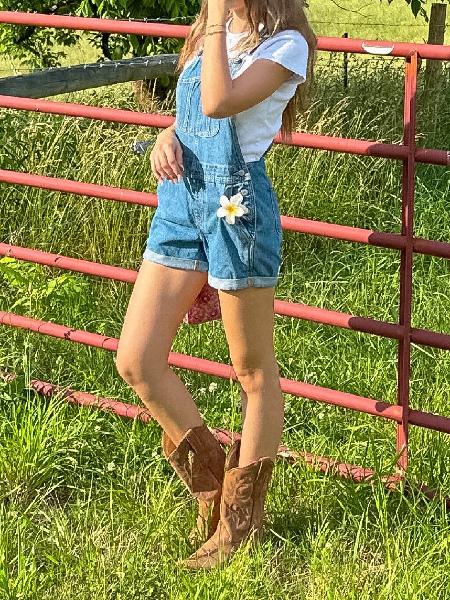 southern outfit 🤠

overalls, cowgirl bootss

#LTKStyleTip