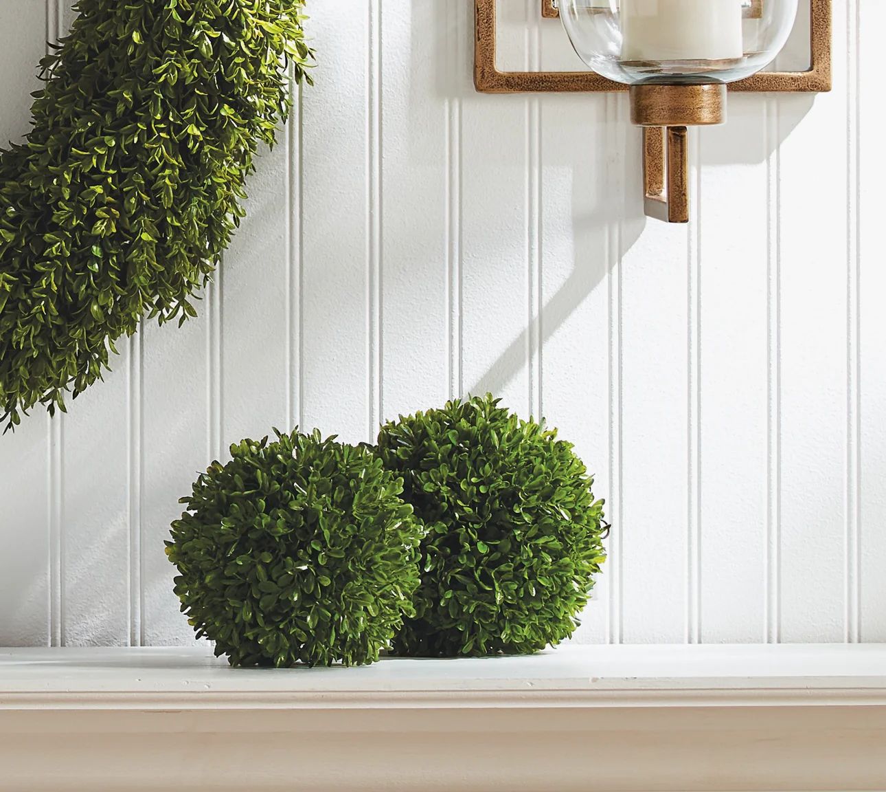 Faux Boxwood Orb | Lou Collection