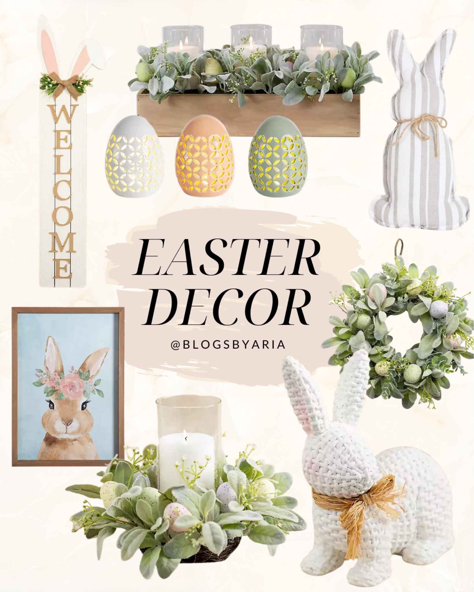 All Easter decor is on sale now at Kirklands!! Save 25-50% off!! Easter home decor / spring decor / home decor / Easter pillow / Easter garland / Easter plates / Easter door sign / Easter welcome mat

#ltkunder50 #ltkfind 



#LTKhome #LTKSeasonal #LTKsalealert