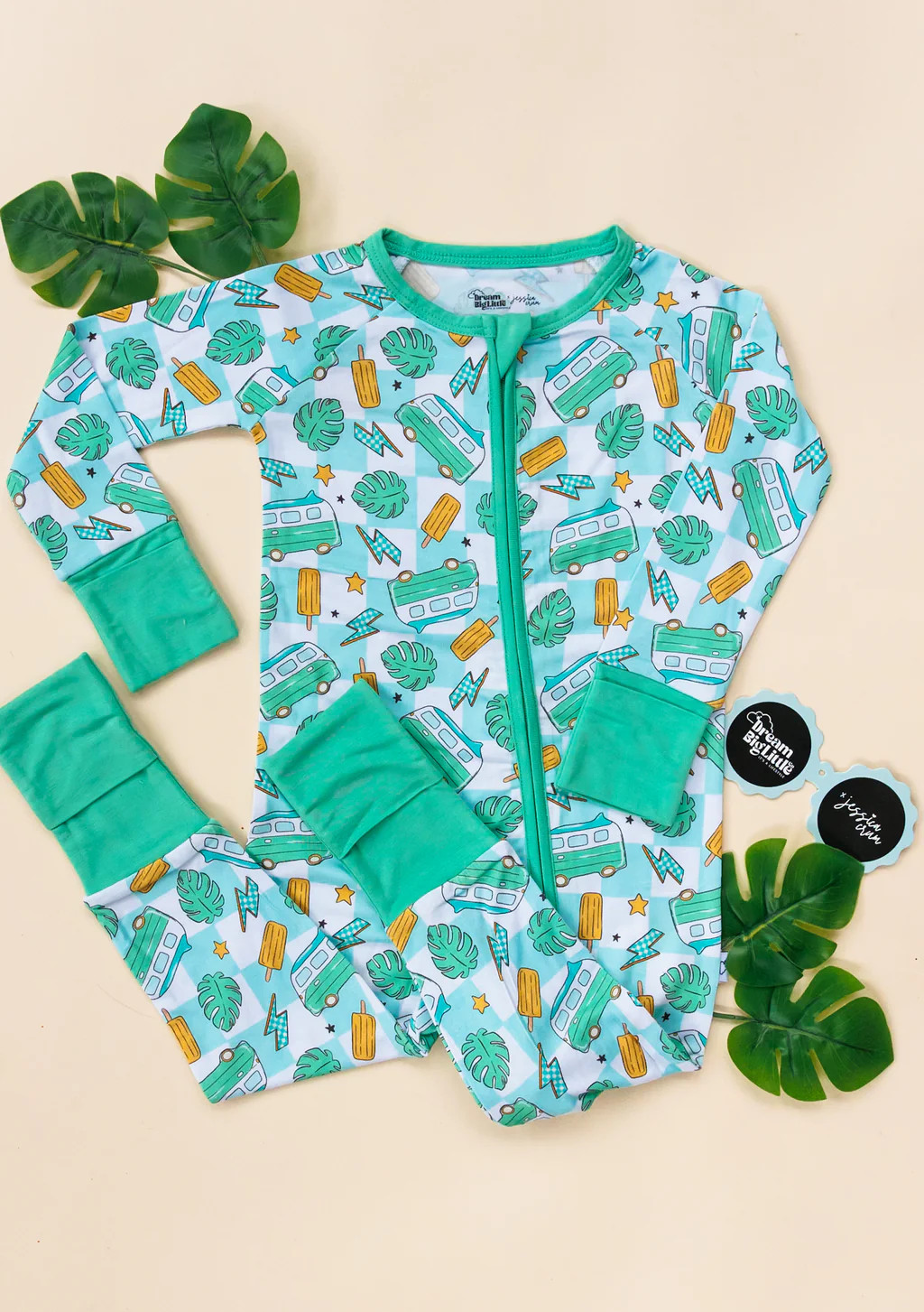 EXCLUSIVE CHECKED OUT FOR SUMMER CHECKERS DREAM ROMPER | Dream Big Little Co.