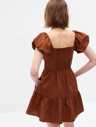 Corset Tiered Mini Dress | Gap (US)