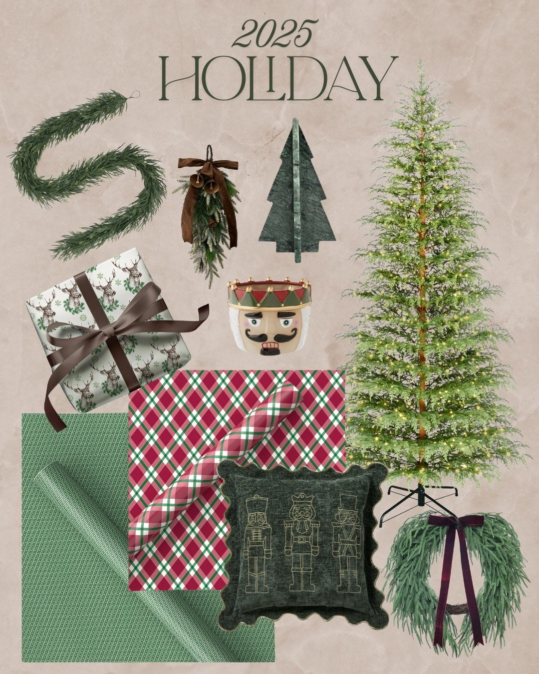 Top holiday picks from Walmart! Got caught in the Christmas section today and it didn’t disappoint. I went home with the tree, garland and all 3 wrapping papers. They are so good in person! 

#LTKSeasonal