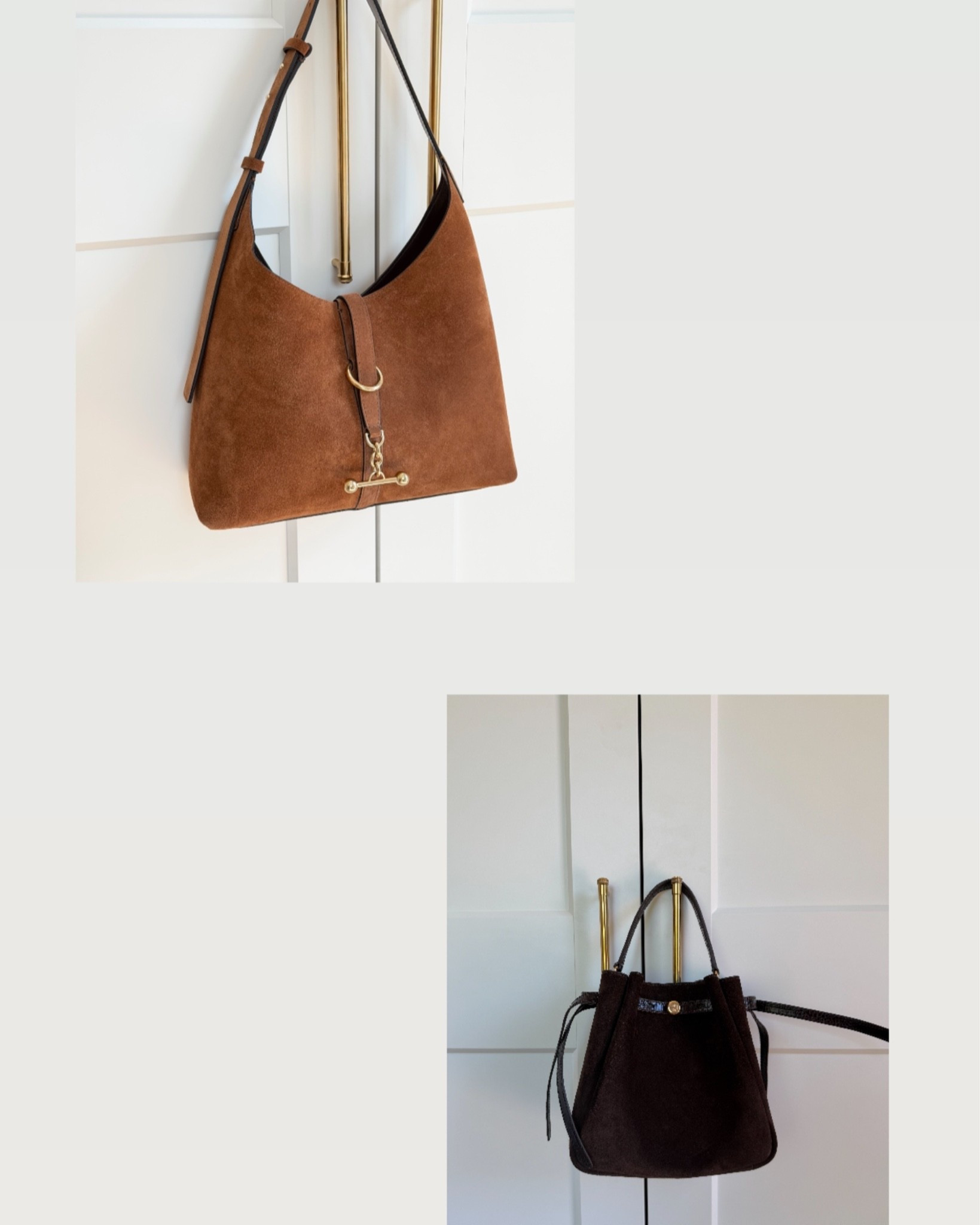 Tan suede bag
Brown suede bags

#LTKootd #LTKdayinmylife #LTKSeasonal