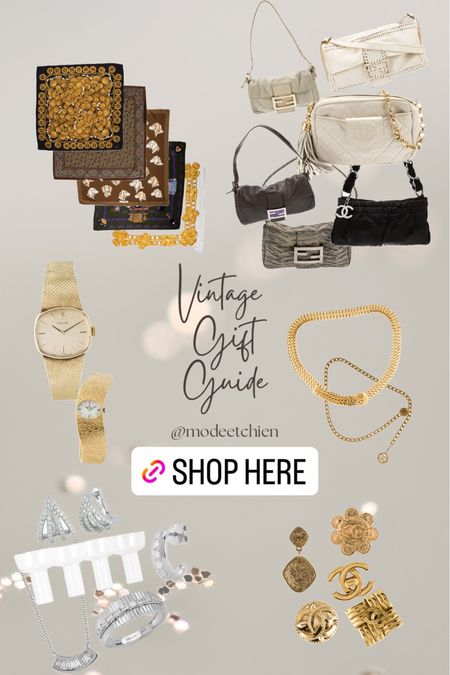 Vintage gift guide for the vintage lovers in your life (or yourself!) check out my vintage gift guide tab for more of these links!

#LTKGiftGuide #LTKHoliday #LTKitbag
