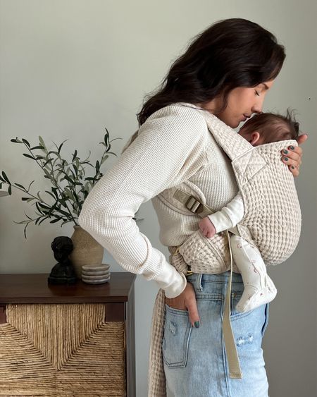 waffle baby carrier , neutral baby carrier , Sakura bloom baby carrier coco waffle 

#LTKbaby