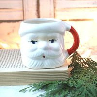 Vintage Santa Face Mug, Farmhouse Christmas Mug | Etsy (US)