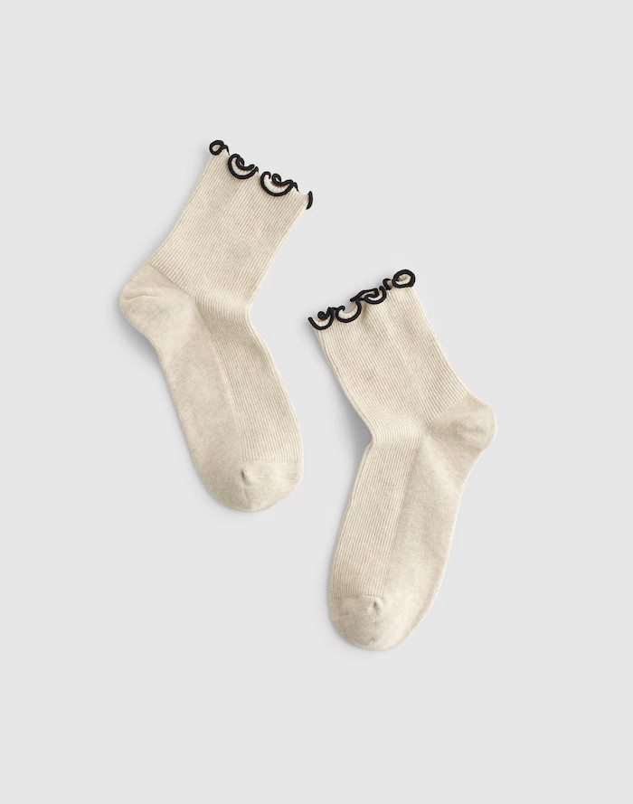 Lettuce-Trim Ankle Socks | Madewell