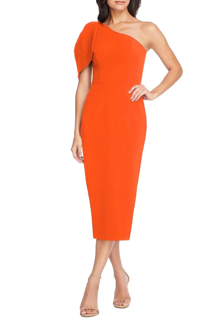 Tiffany One-Shoulder Midi Dress | Nordstrom