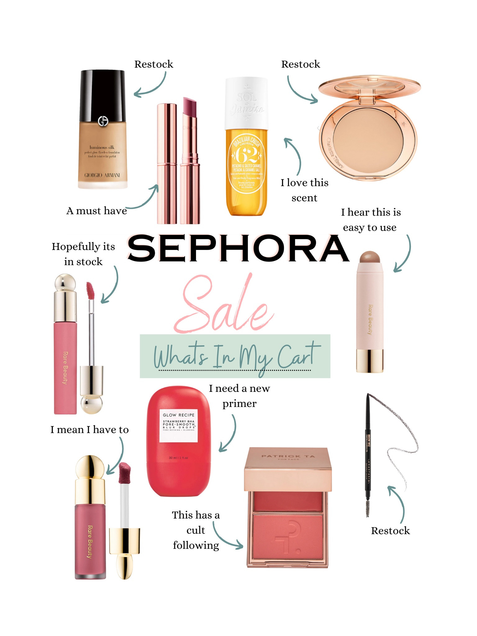 Sephora sale is coming!! It’s. After a time to stock up or try something new  

#LTKsalealert #LTKbeauty #LTKunder50