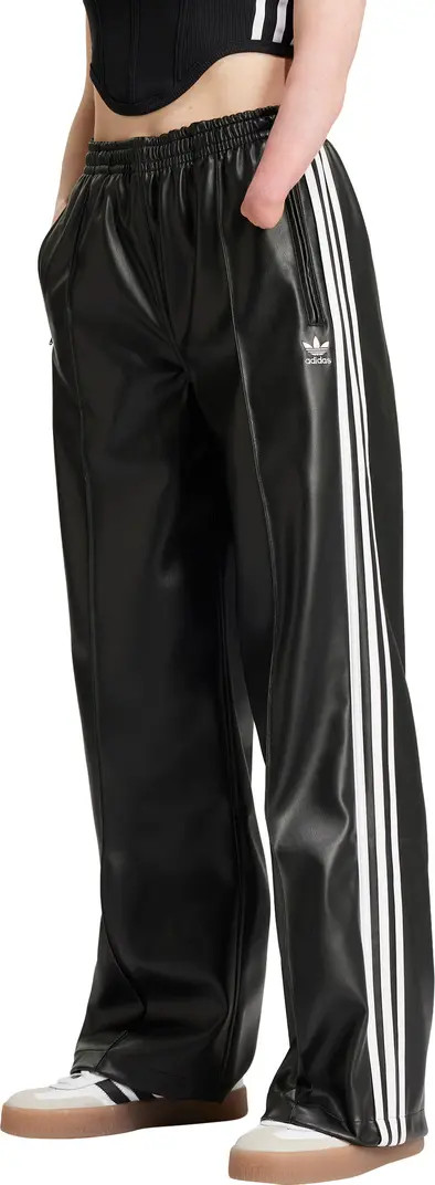 Firebird Faux Leather Track Pants | Nordstrom