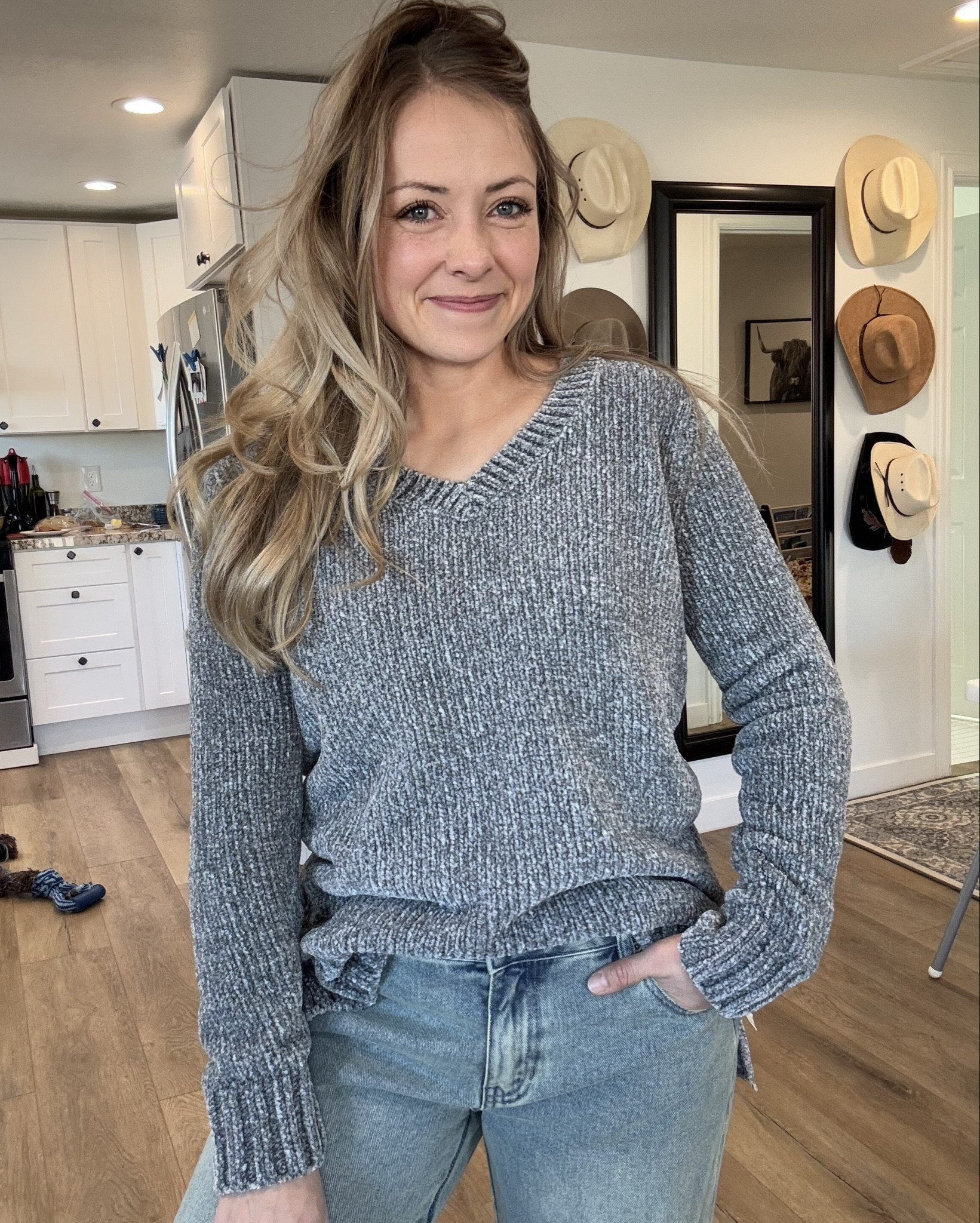 Gray Chunky Knit Sweater - SO SOFT. Excuse me while I live in this for the next week. 🤷‍♀️



#LTKStyleTip #LTKMostLoved #LTKBeauty