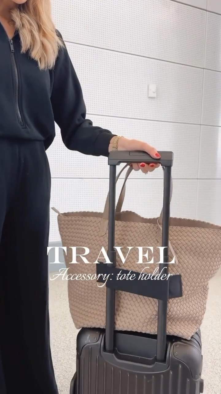 Travel essentials 
Accessory: tote holder 
This is amazing for traveling, definitely a must have. It’s a magnet that holds your tote on top of your carry on, it makes so much easier while traveling and safer. 



#LTKU #LTKSeasonal #LTKStyleTip