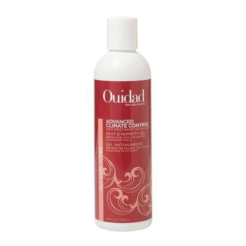 Ouidad Advanced Climate Control Heat & Humidity Stronger Hold Gel Travel Size - 8.5 fl oz, Anti-Frizz Nano Technology, Styling Gel, Prevents Flyaways & Frizz, Crunch-free Hold, For All Curl Types | Amazon (US)