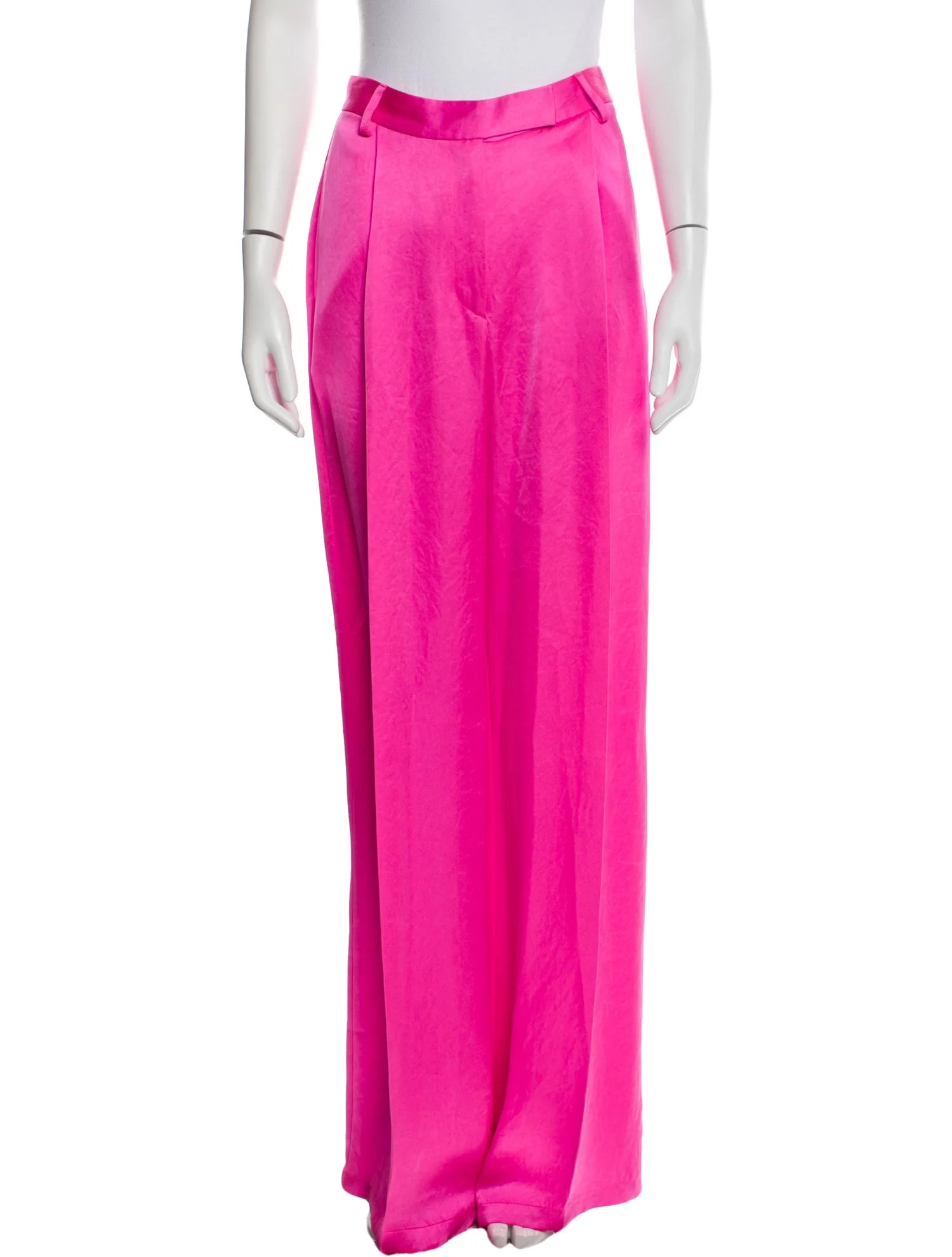 Satin Wide Leg Pants | The RealReal