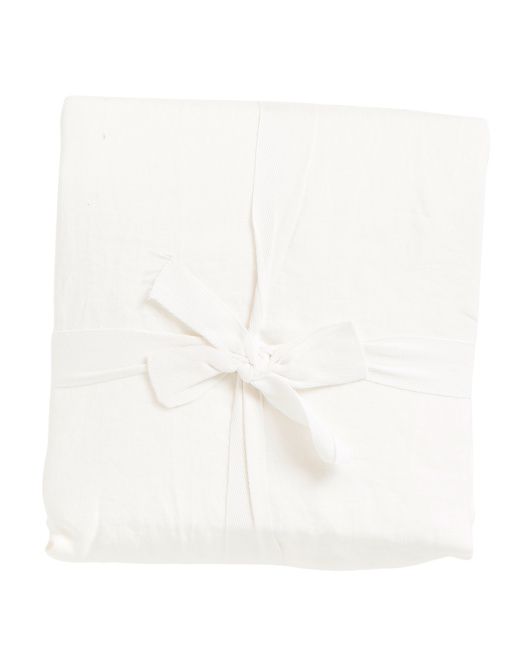 Linen Frayed Edge Sheet Set | TJ Maxx