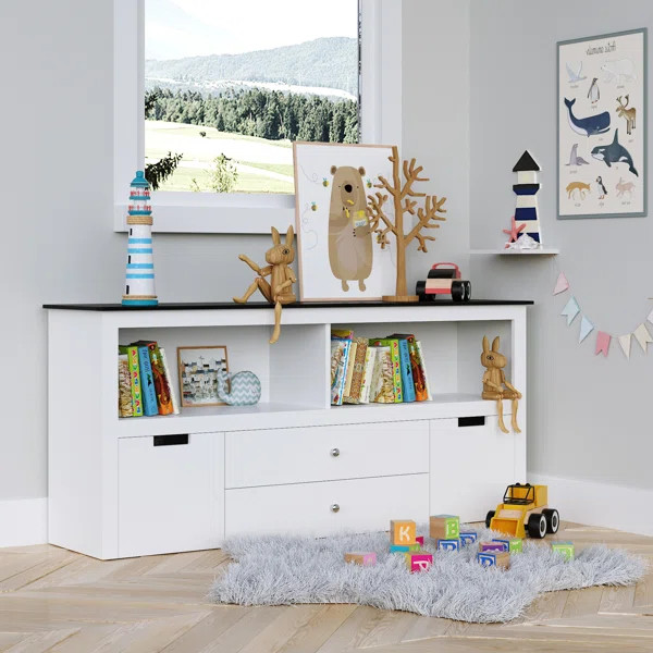 Kindig Isabelle & Max Toy Organizer with Bins | Wayfair North America