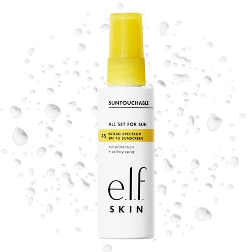 e.l.f. SKIN All Set For Sun SPF 45 Setting Spray | Amazon (US)