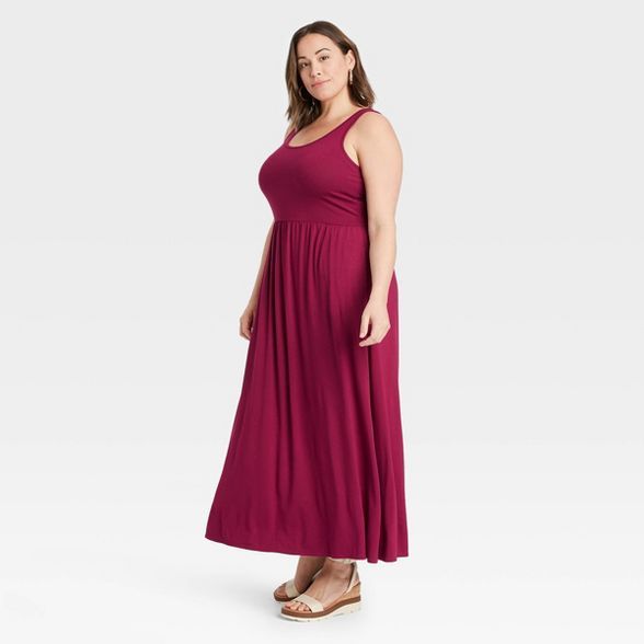 Women's Plus Size Sleeveless Knit Babydoll Dress - Ava & Viv™ | Target