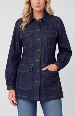LANTERN SLEEVE DENIM JACKET | Liverpool Jeans
