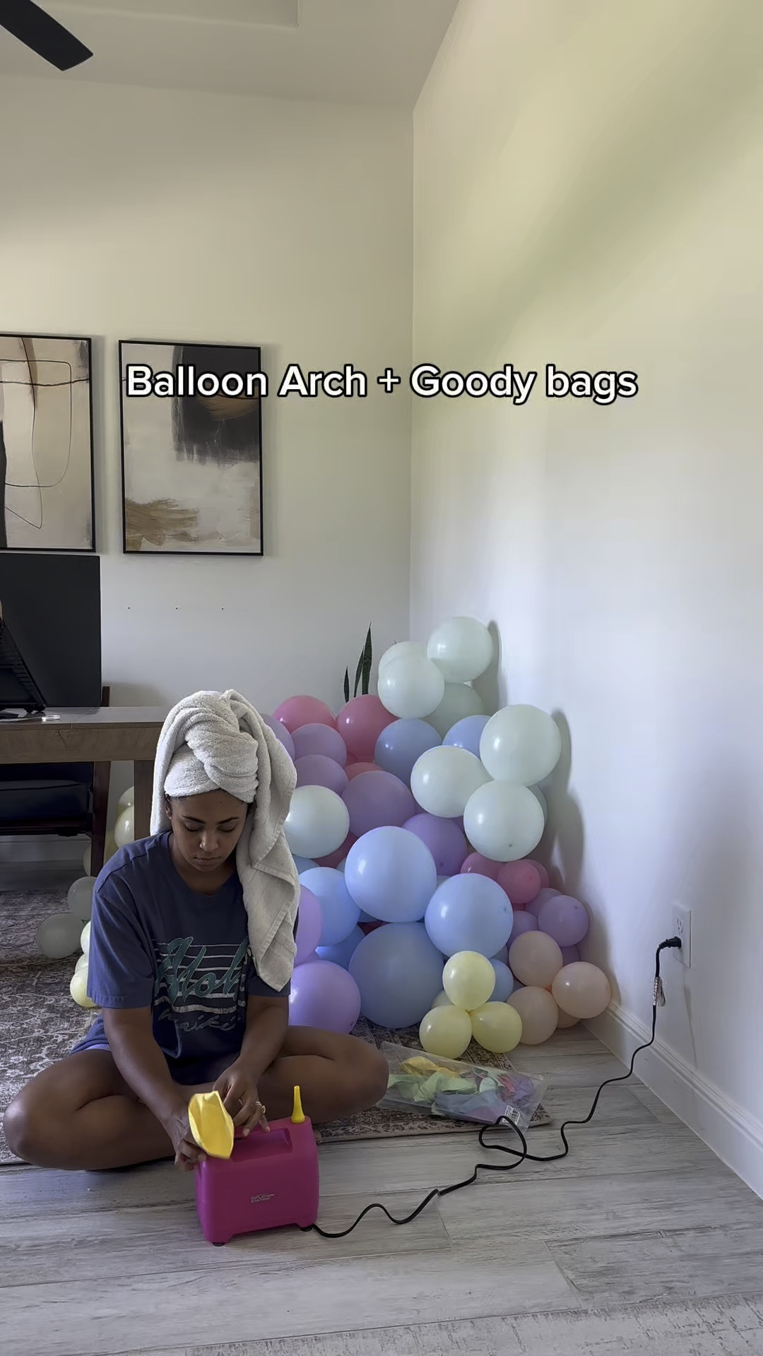 Peppa Pig Themed balloon arch and goody bags for Romeo’s 2nd birthday 🩵🎉

#LTKKids #LTKFamily #LTKParties