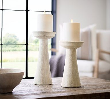 Artisan Studio Handcrafted Candle Holders | Pottery Barn (US)