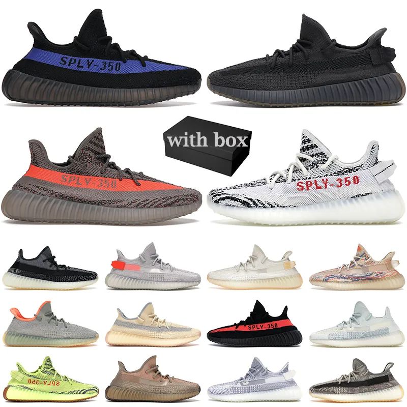 yeezy boost 350 v2 men women running shoes kanye west Dazzling Blue Light MX Oat Carbon Cinder Be... | DHGate