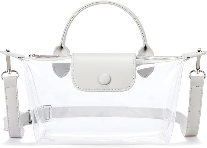 BOSTANTEN Clear Bag for Stadium Approved Small Crossbody Purse Handbags for Concerts Sports Event... | Amazon (US)