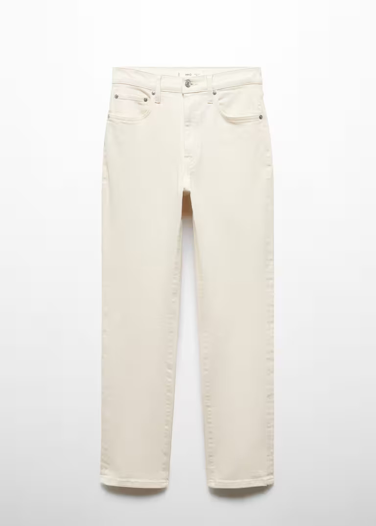 Jeans slim crop cerati -  Donna | Mango Italia | Mango IT