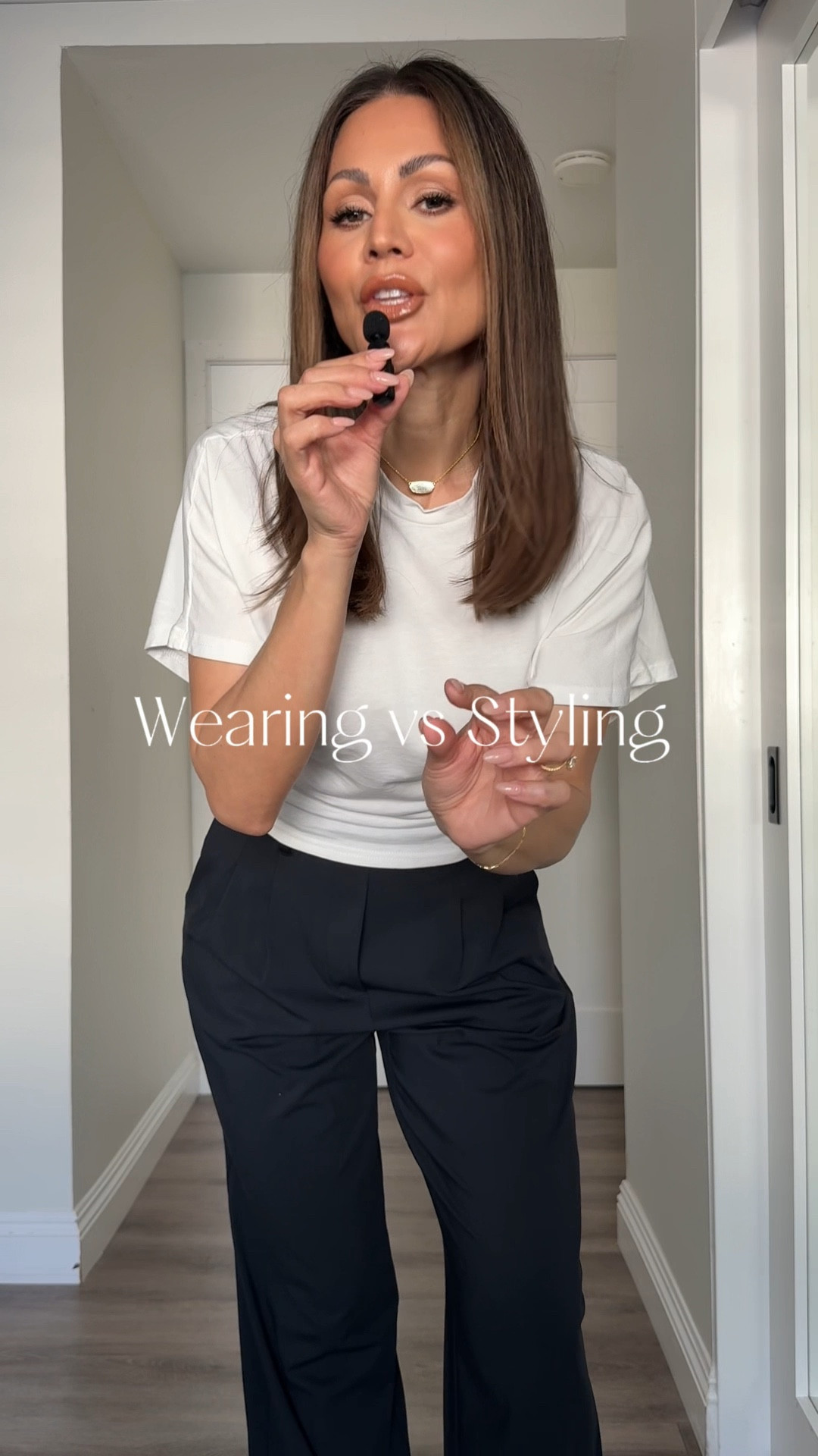 Wearing va styling :  loungewear edit 
Proof there’s power in layering and simply adding the right accessories can easily transform a simple outfit …. Yes even loungewear🤌🏻 
Also these Amazon lounge pants that look like trousers ? 100/100!!!!! Wearing small 

#LTKgrwm #LTKootd #LTKU