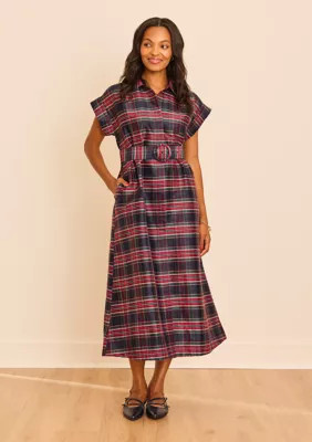 Sewing Down South x Crown & Ivy™  Holiday Hostess Midi Dress | Belk