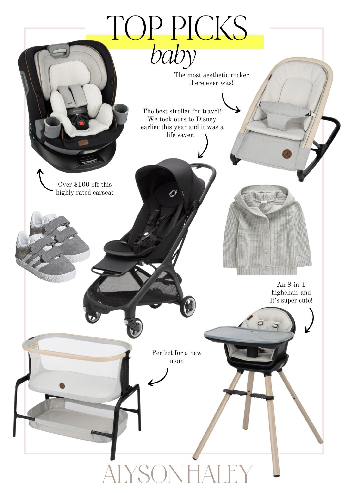 Top picks for baby from the Nordstrom Anniversary Sale! This high chair is 8-in-1 and so cute. This is the stroller we took to Disney and I can't recommend it enough! These sweet little Adidas sneakers are so cute. 

#LTKxNSale #LTKStyleTip #LTKBaby