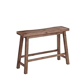 Boraam Sonoma Saddle Bench,... | Amazon (US)