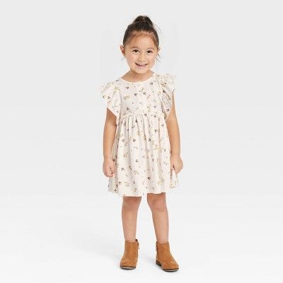 Toddler Girls' Disney Mickey Mouse Skater Dress - White | Target