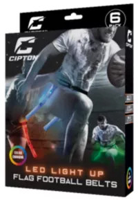 Cipton LED Flag Football Belt Set - 6 Pack | Dick's Sporting Goods
