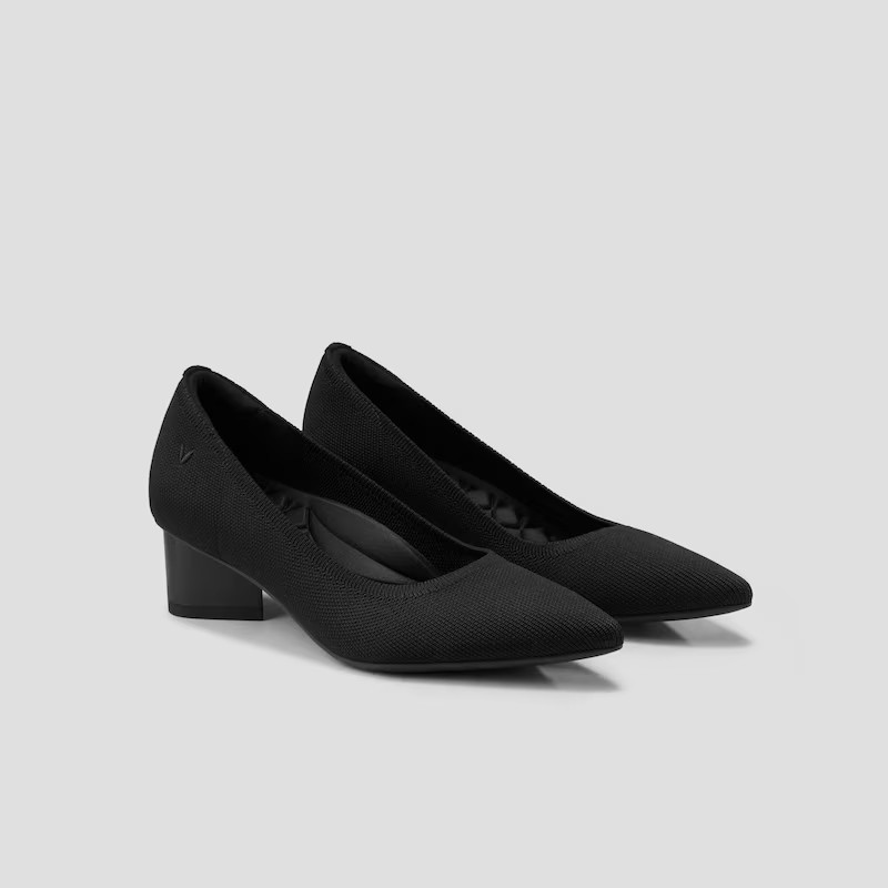 Pointed-Toe Chunky Heels (Tracy Pro) | VIVAIA