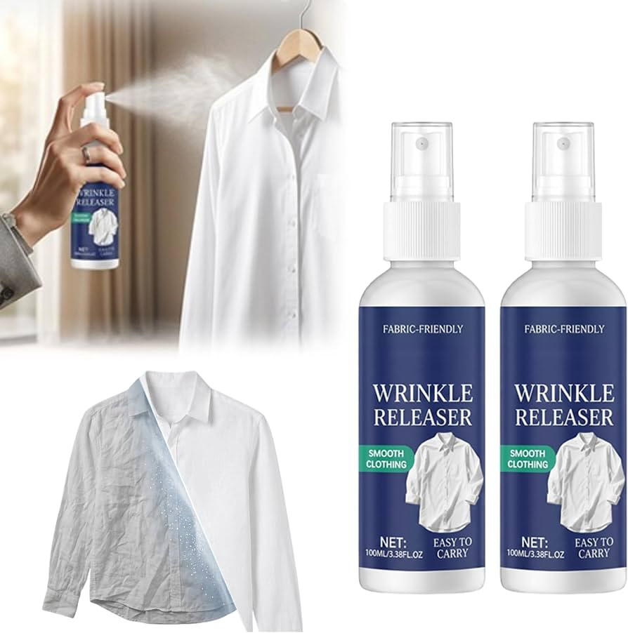 Instant Wrinkle Release Spray, Wrinkle Releaser Clothing Refresher\uff0c2 PC | Amazon (US)