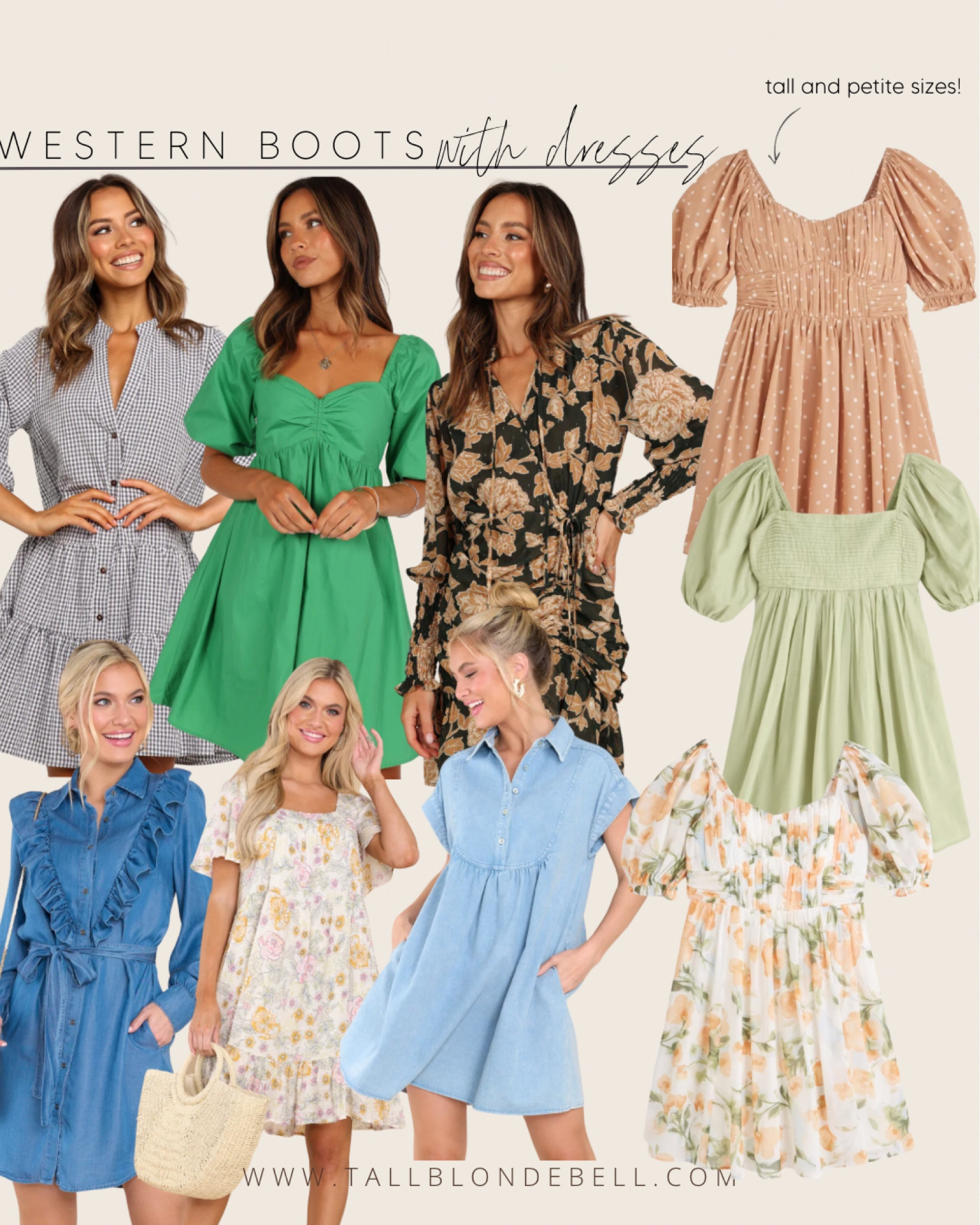 Dresses to wear with tall western boots!

#LTKstyletip #LTKFind #LTKSeasonal