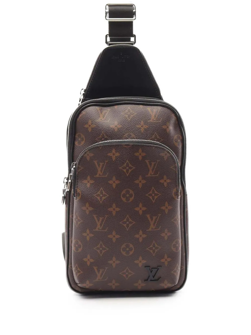 Louis Vuitton Pre-Owned 2021-2025 Monogram Macassar Avenue Slingbag Crossbody Bag | Brown | FARFE... | Farfetch Global