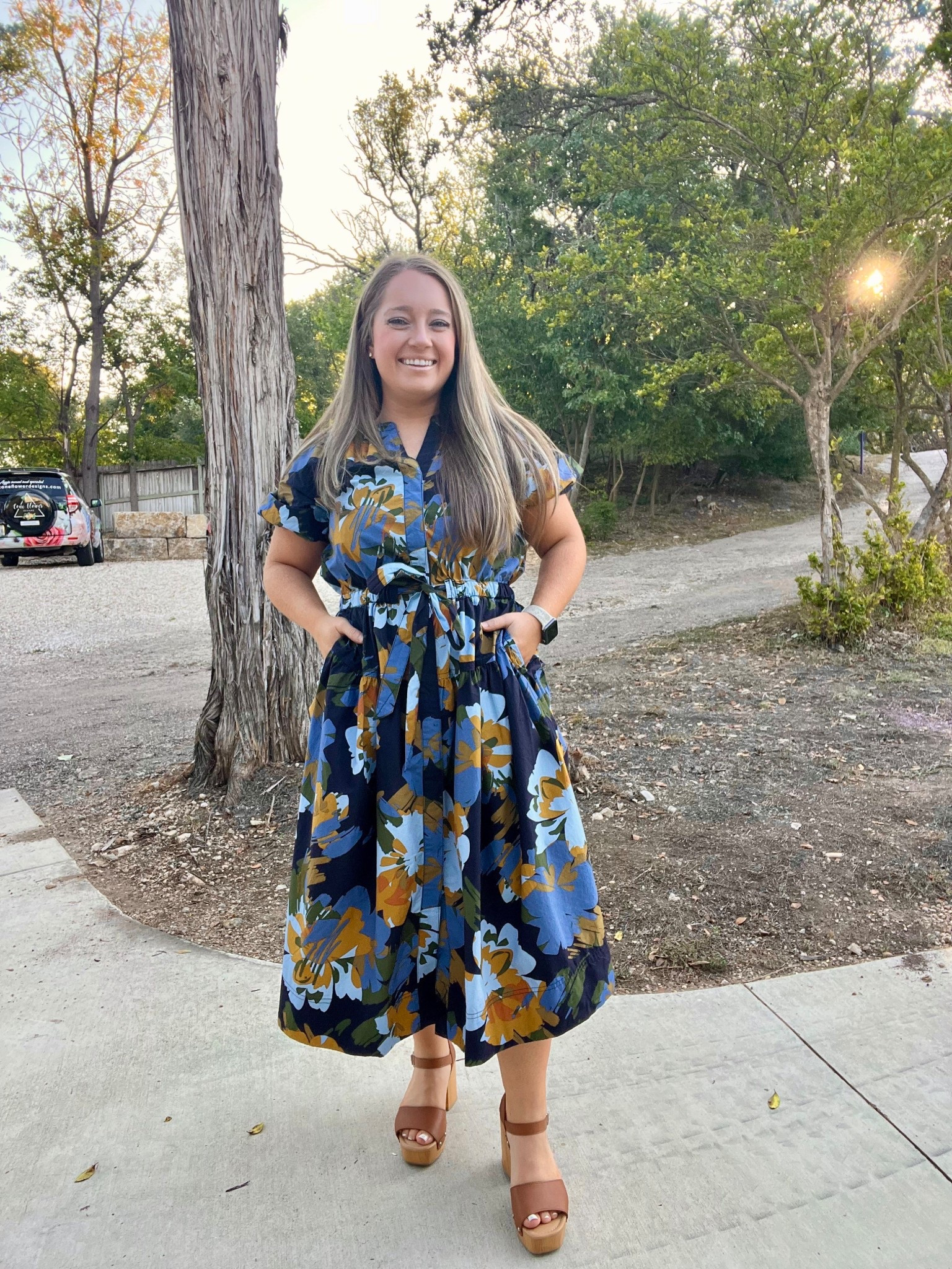 Wearing a medium!