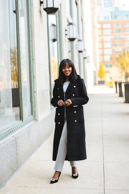 A chic black coat with a hint of fur is sometimes, all you need 

#LTKstyletip #LTKSeasonal #LTKHoliday