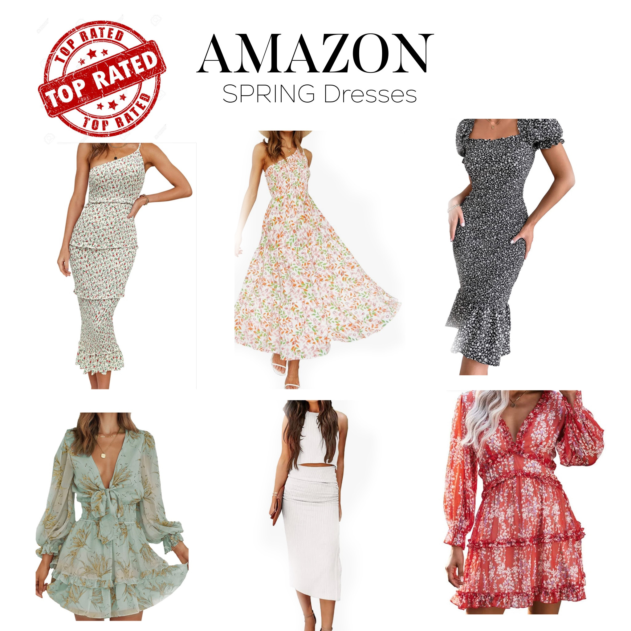 Favorite spring dresses from Amazon ❤️

#LTKstyletip #LTKunder50 #LTKGiftGuide