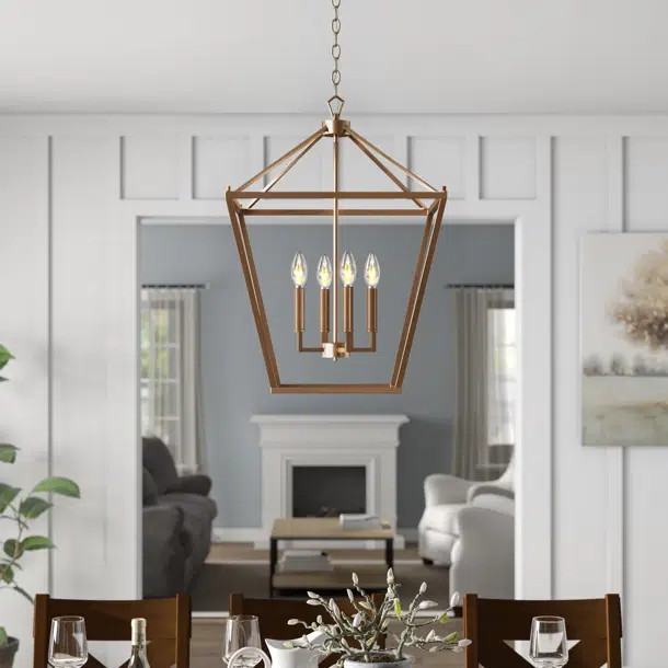 Joree 4 - Light Lantern Chandelier | Wayfair North America