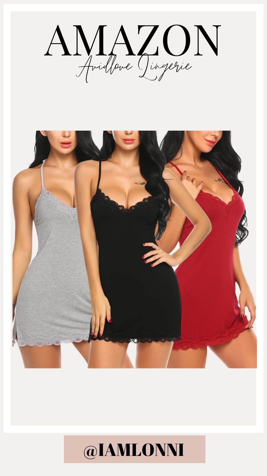 Soft, feminine, and a little flirty! 💕 These lace-trim slips are perfect for feeling cute and comfortable at home.

#LTKStyle #AmazonFinds #LingerieStyle #Nightwear
 

 #LTKgrwm #LTKootd #LTKvlog